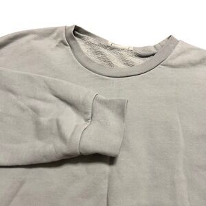 Reformation Jeans Light Blue Cropped Sweatshirt Organic Cotton Size S